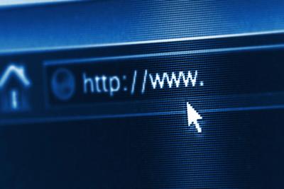 upclose photograph of a browser address bar